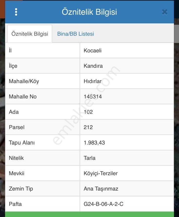 Kandıra Hıdırlar'da Yatırıma Uygun Satılık 1983 M² Tarla - Görsel 4