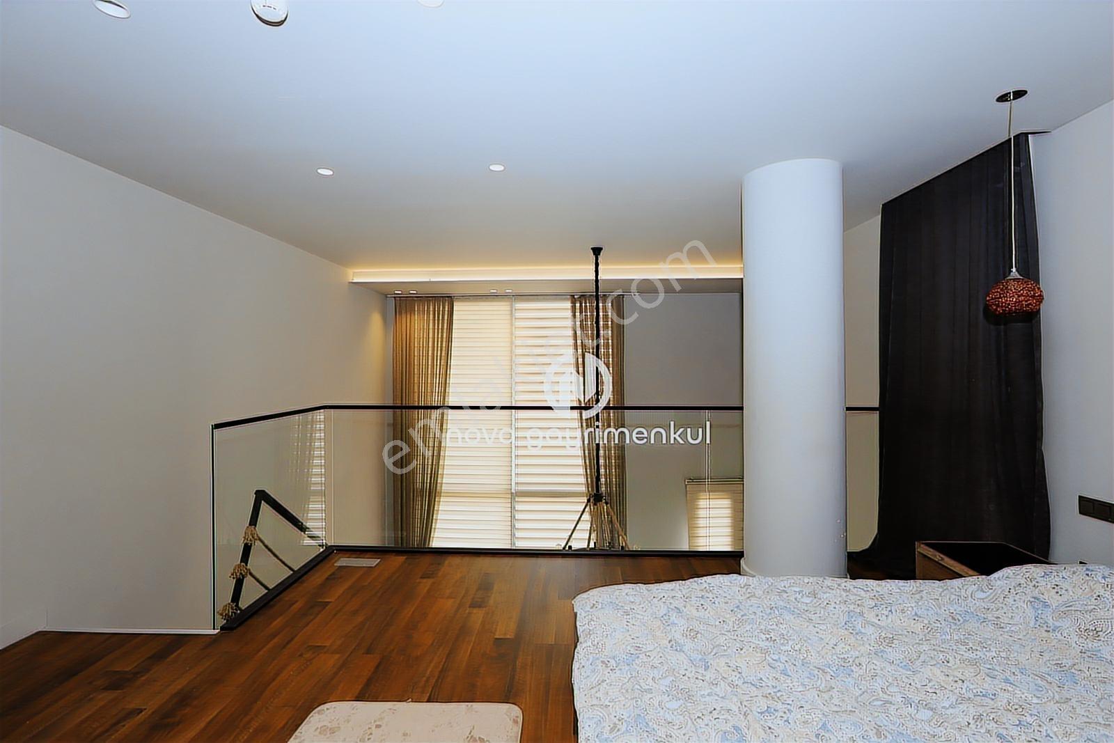**nova** Çiftlikköy'de Süper Lüks Eşyalı Kiralık 1+1 Dubleks - Görsel 11