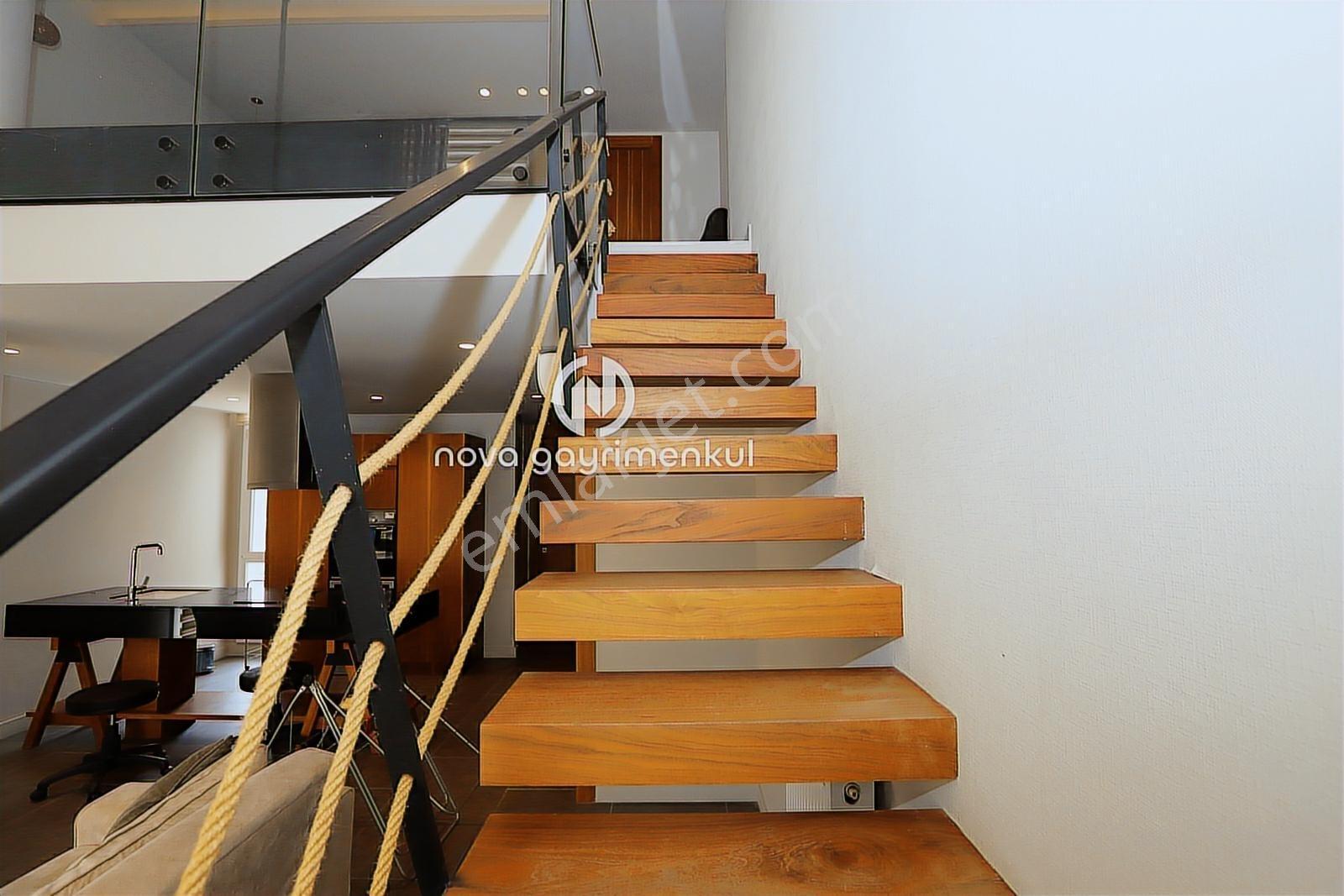 **nova** Çiftlikköy'de Süper Lüks Eşyalı Kiralık 1+1 Dubleks - Görsel 18