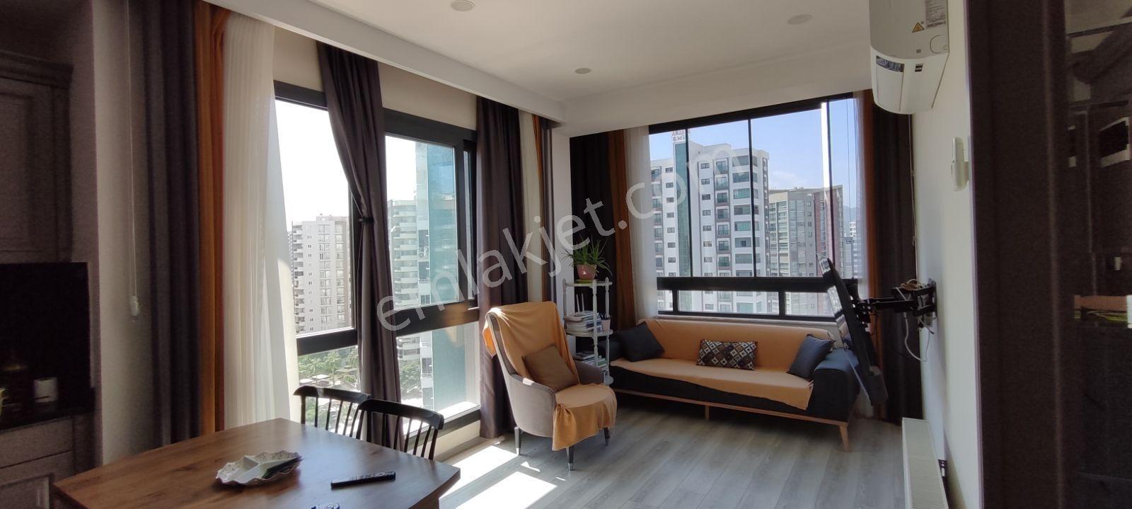 Mezitli Soli Star Sitesi Havuzlu Full Eşyalı 2+1 Kiralık Daire - Görsel 13