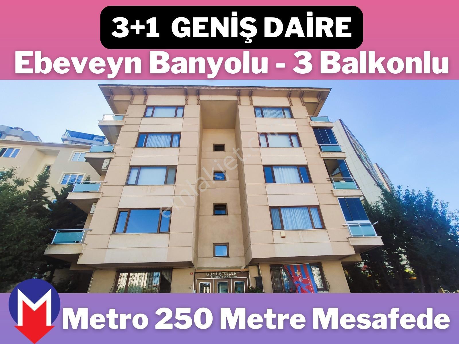 Pendik Fevzi Çakmak 3+1 Geniş Daire-3 Balkonlu-metro 250 Metre