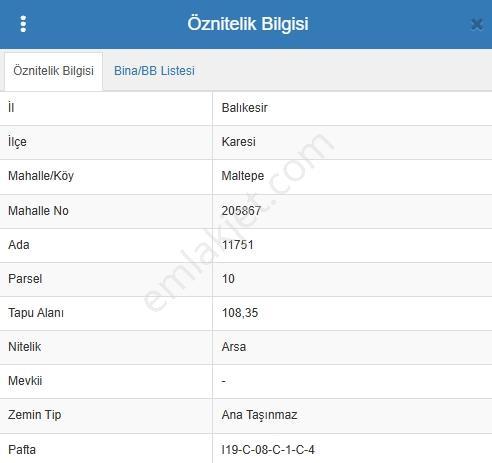 Karesi Maltepe'de Maltepe Parkına Yakın 2 Kat İmarlı Arsa - Görsel 16