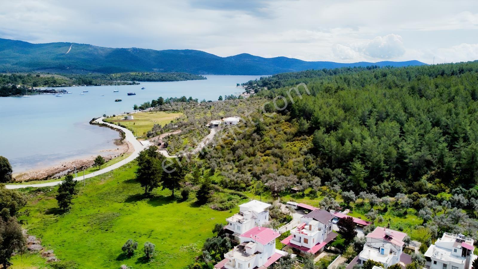 Kazıklı Koyunda Denize 150 Metre Deniz Manzaralı Yazlık Villa - Görsel 16