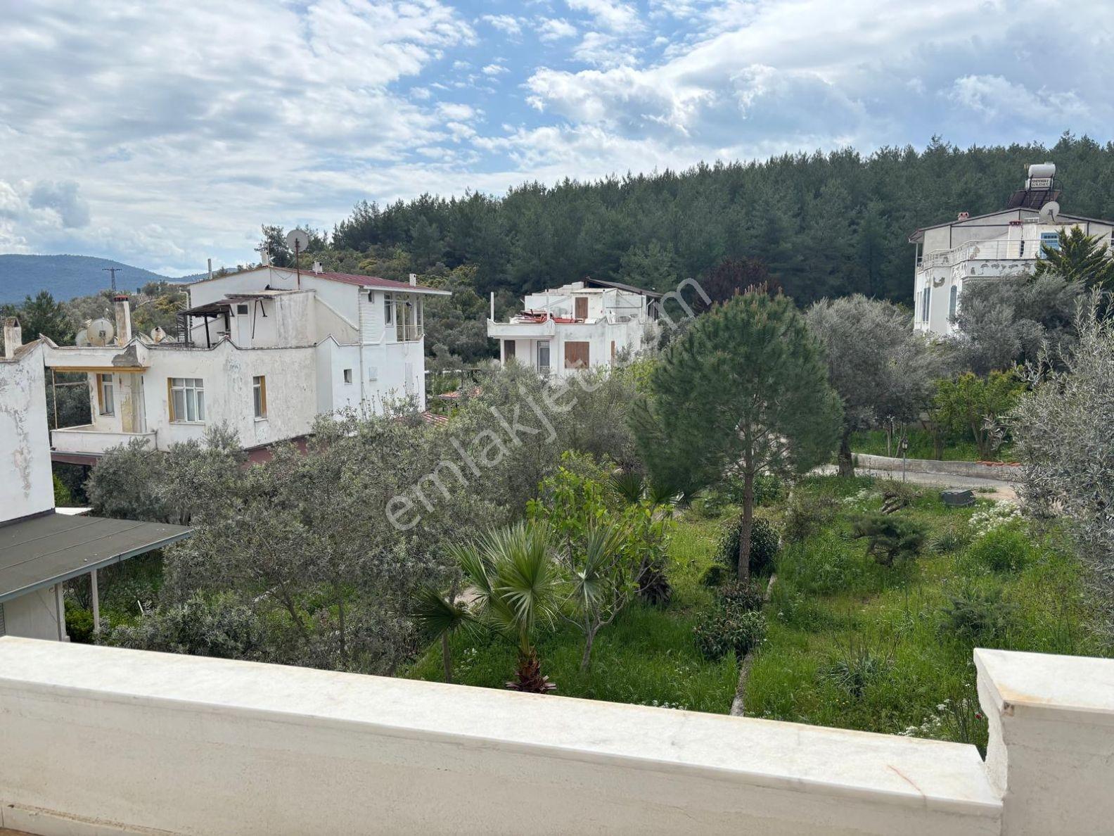 Kazıklı Koyunda Denize 150 Metre Deniz Manzaralı Yazlık Villa - Görsel 9