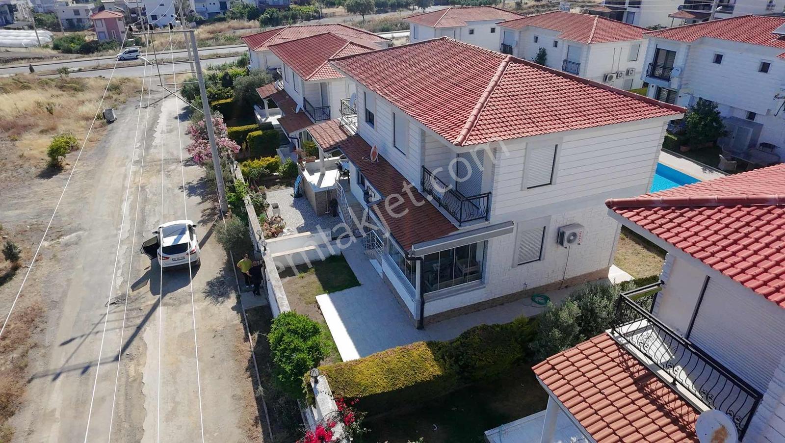 Akarcada Havuzlu Sitede Kiralık Eşyalı Yazlık - Görsel 20