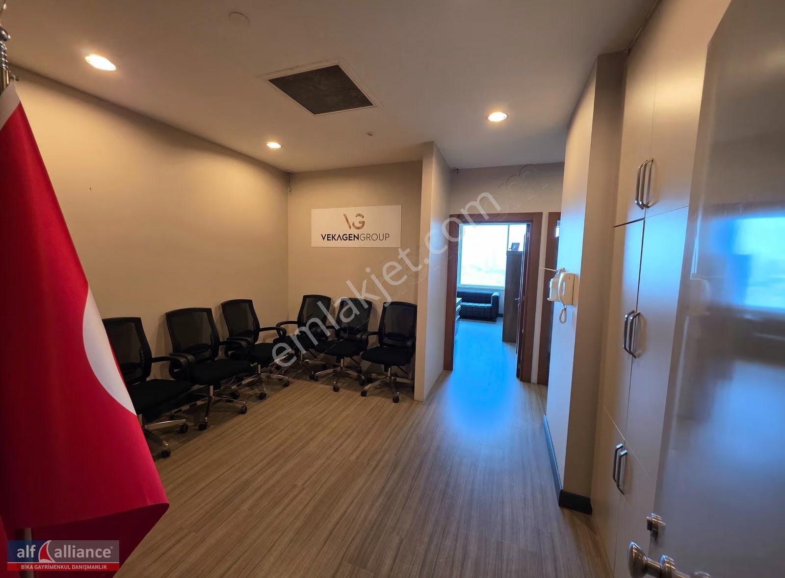 Ağaoğlu My Offıce 212'de 2+1 120m² Kiralık Ofis/5otopark+9m²depo - Görsel 16