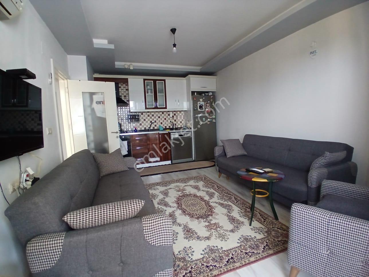 Tece Deniz Mah.de Full Eşyalı & Havuzlu & Site İçi Geniş 1+1 Satılık Daire - Görsel 7