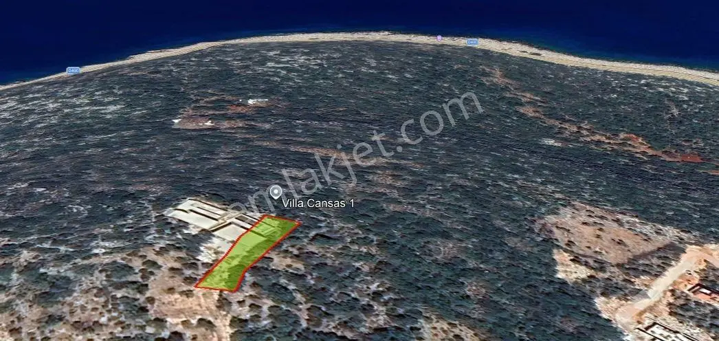 Antalya Kaş Ta Panoramik Deniz Manzaralı Özel Yatırımlık Tarla - Görsel 3