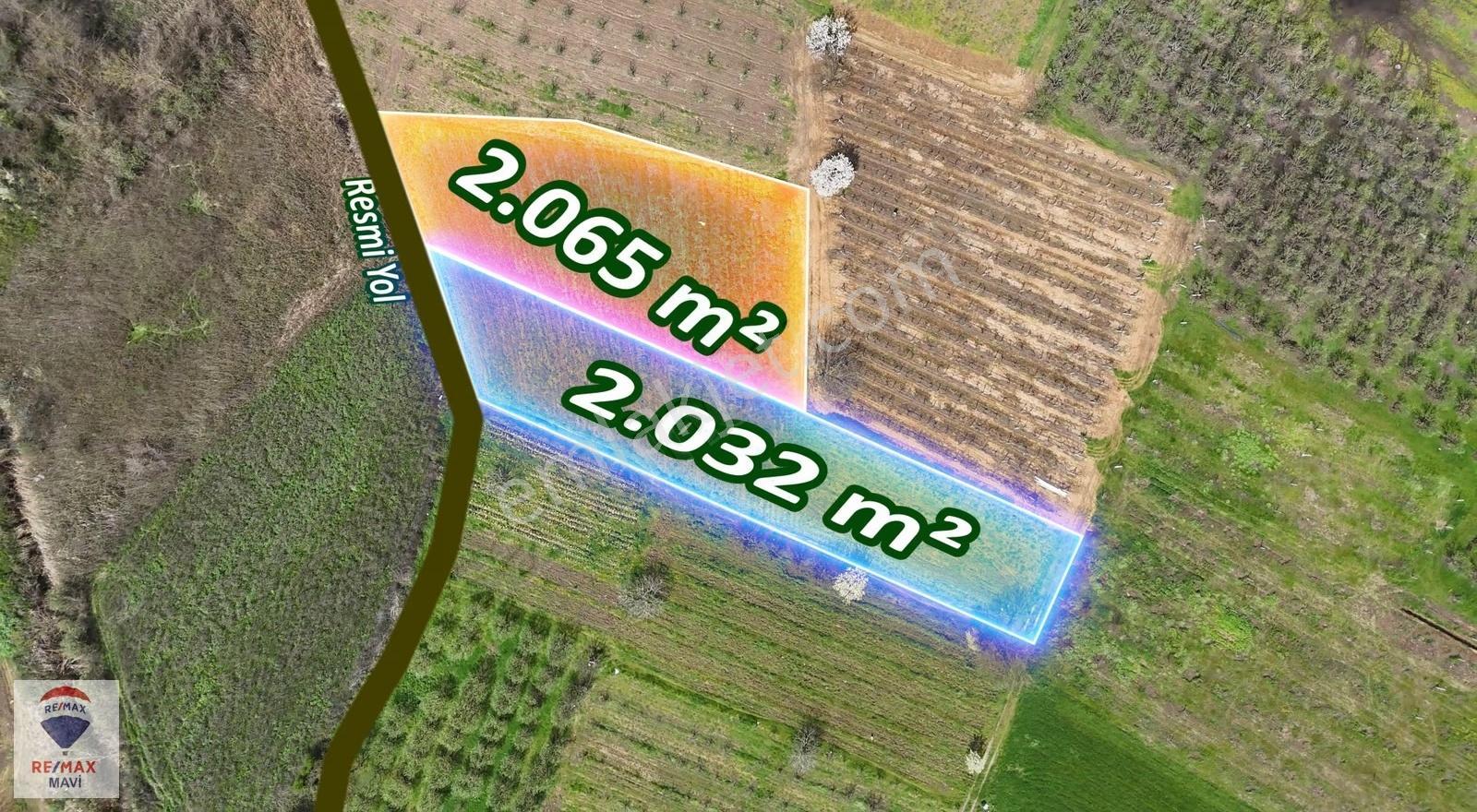 Turgutluda Resmi Yola Cepheli Satılık 2032 M² Tarla - Görsel 13