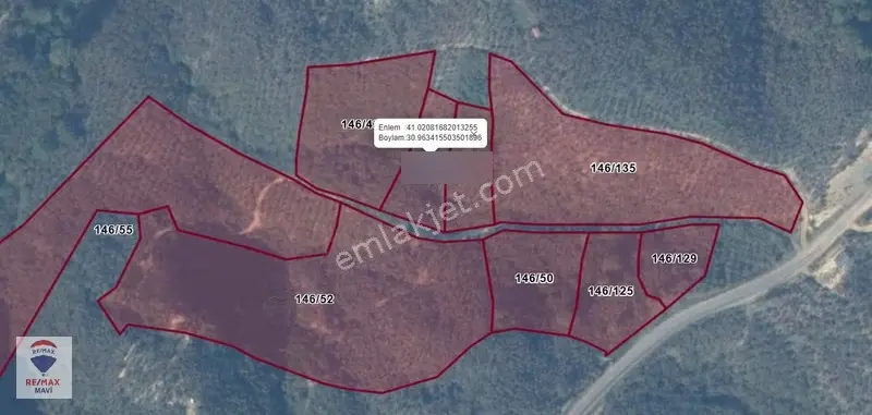 Kocaali Kozluk Mh Resmi Yola Cepheli 1.876m2 Fındık Bahçesi - Görsel 2