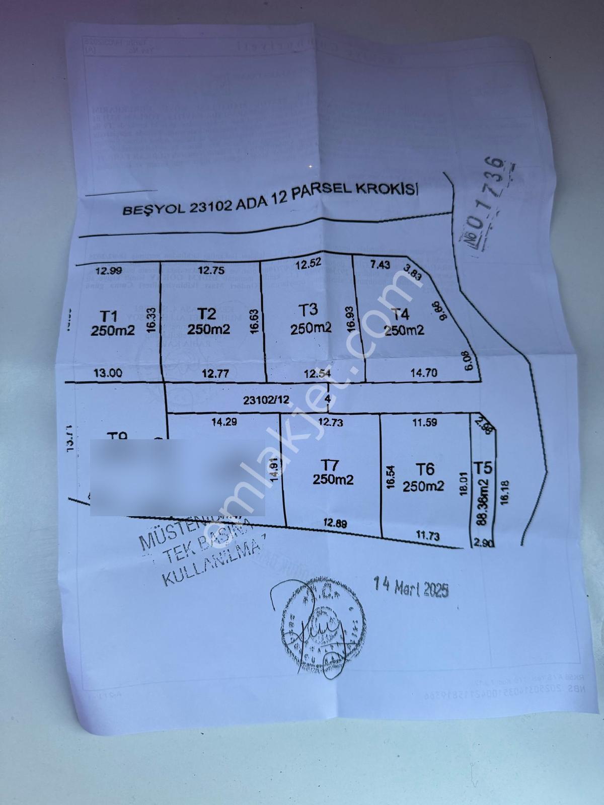 Toplam 500 M² (t7+t8) | Yerleşime 200m | Tapulu Fırsat |borçsuz! - Görsel 4