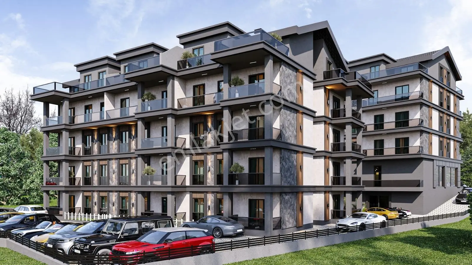 Plajyolunda, Site İçinde, Güvenlikli, Asansörlü 3+1 Sıfır Arakat