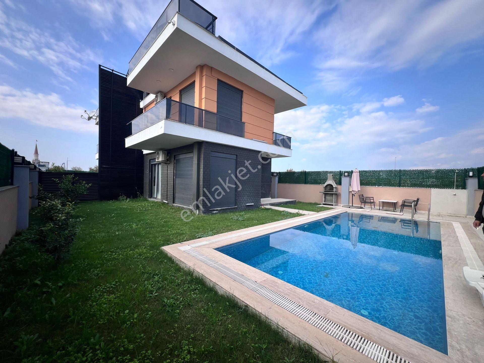 Belek Villam'dan Günlük Kiralık Lüks Havuzlu 3+1 Villa - Görsel 14
