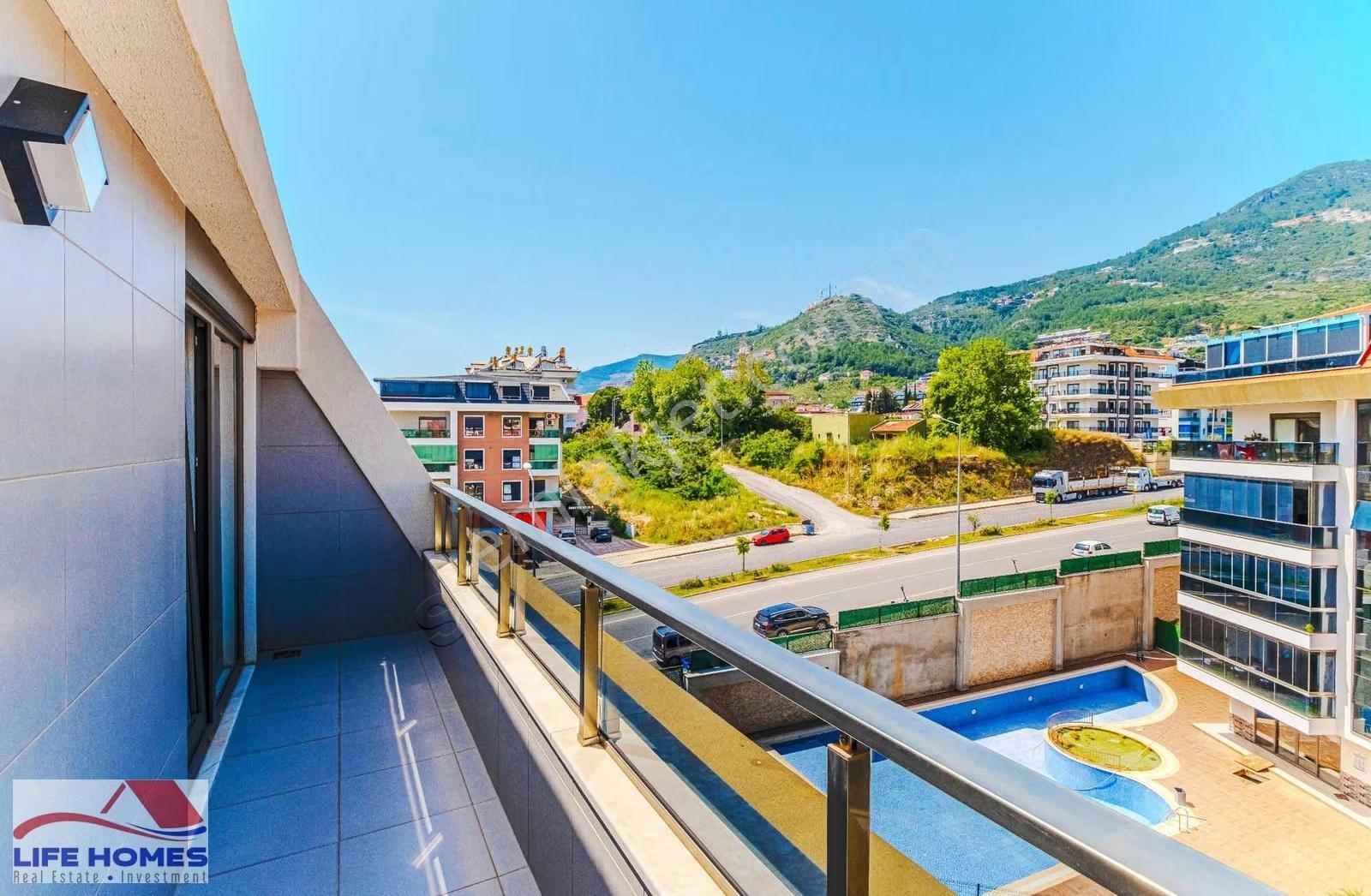 Alanya Büyükhasbahçe'de Eşyalı, Geniş 4+1 Dubleks Kiralık Daire - Görsel 17