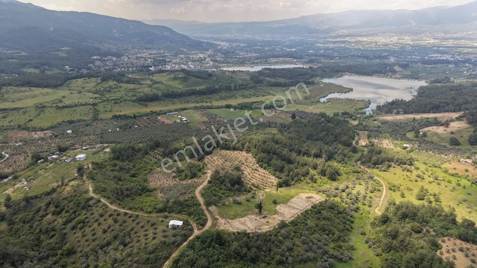 Yukarıkızılca Da Satılık 381 M² Gölet Manzaralı Tapulu Bahçe - Görsel 4