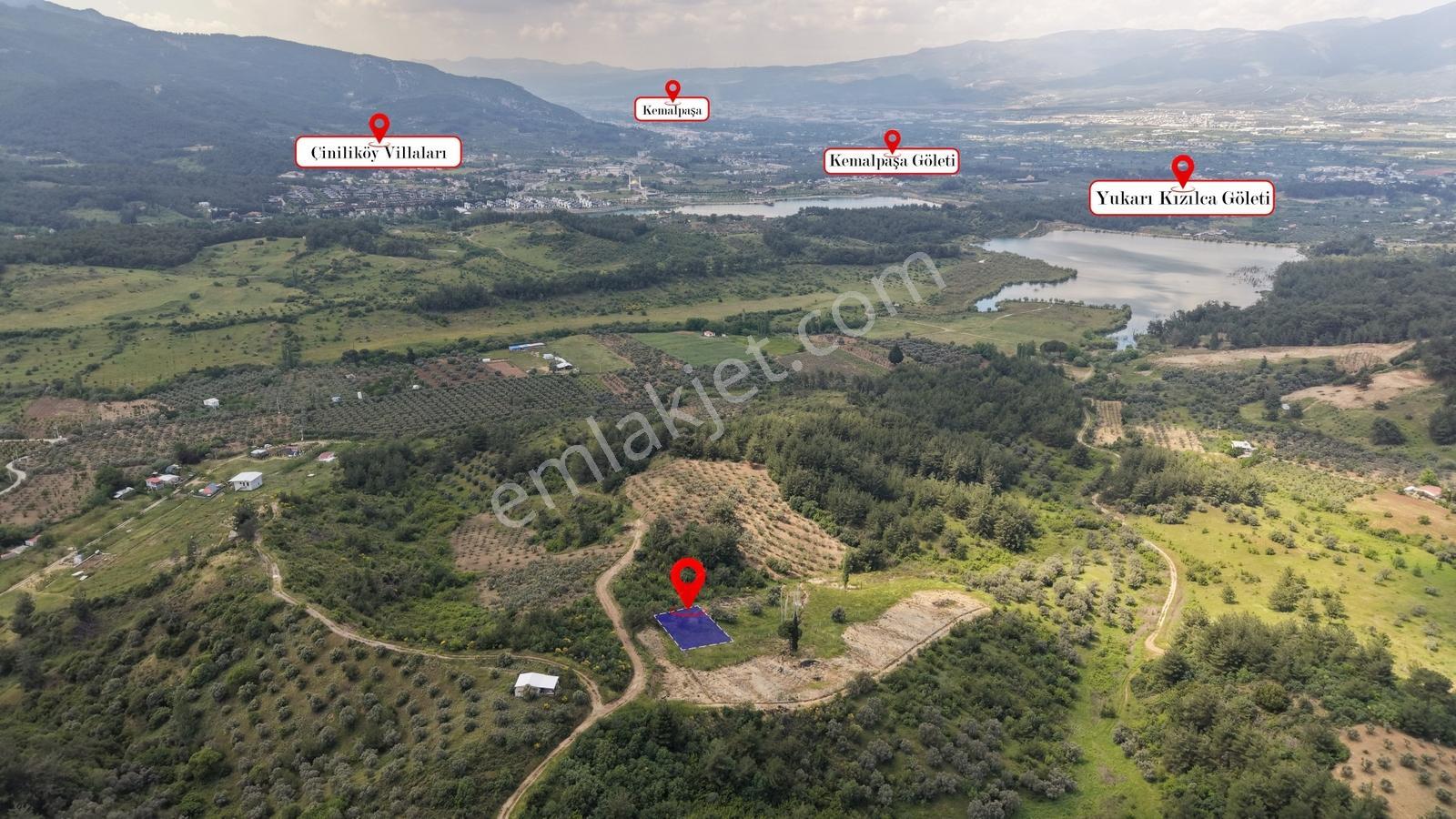Yukarıkızılca Da Satılık 381 M² Gölet Manzaralı Tapulu Bahçe - Görsel 5