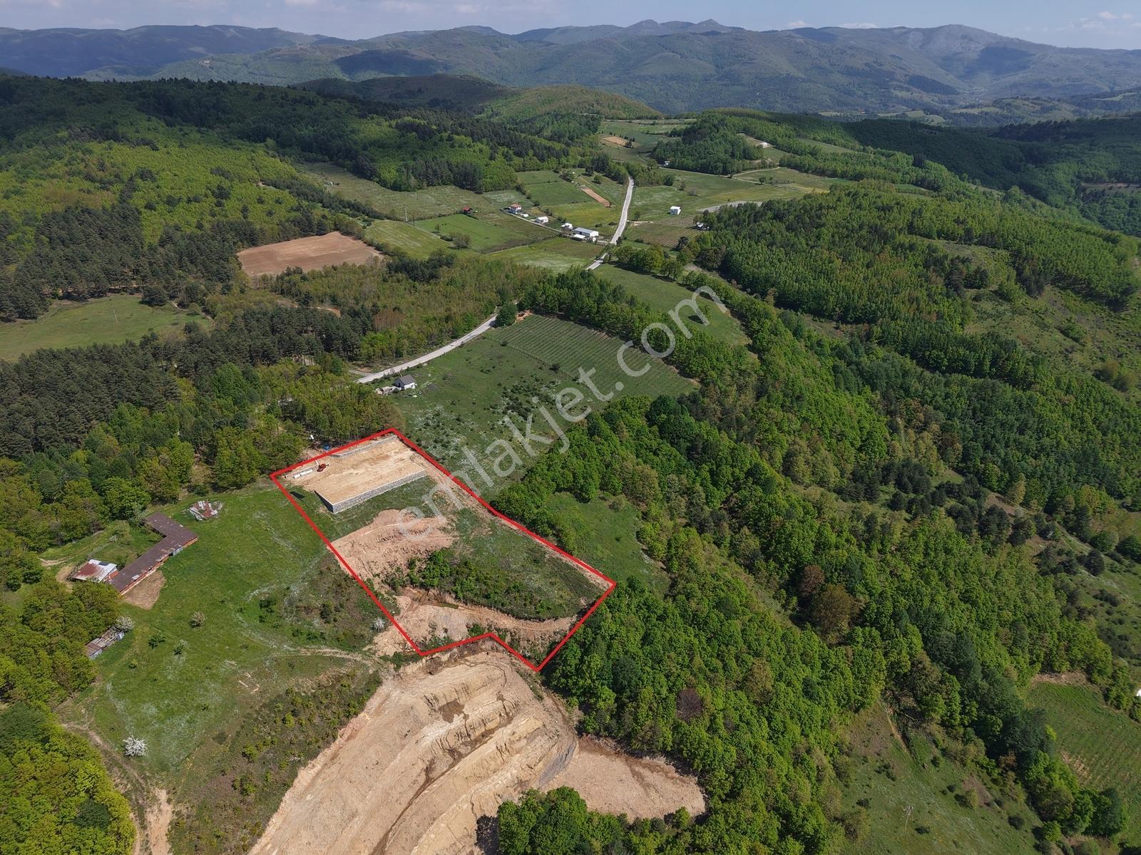 Candarlı'da Asfalta 50 Metre Mesafe Göl Manzaralı 6786 M2 Tarla - Görsel 34