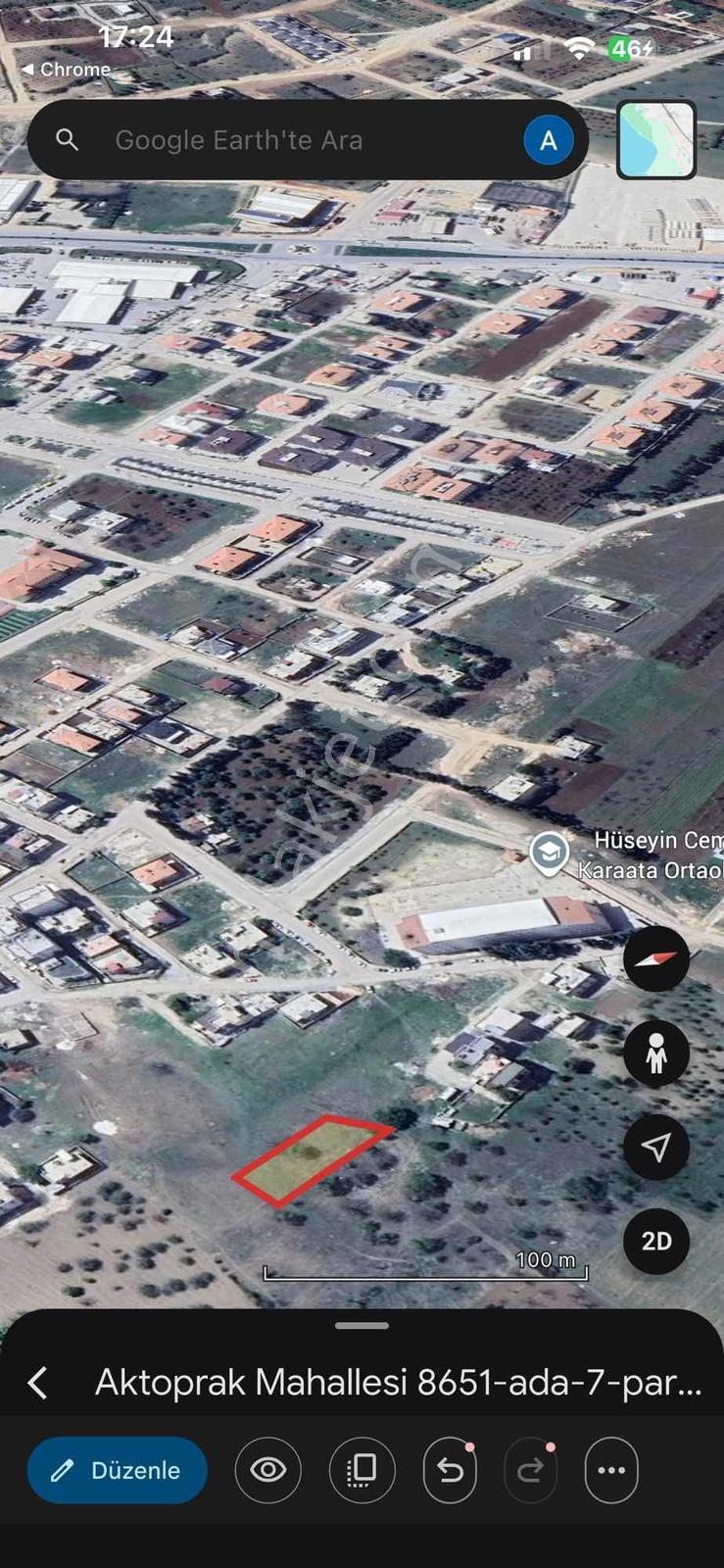 Barondan Aktoprak Da A2 Villa Arsası - Görsel 8