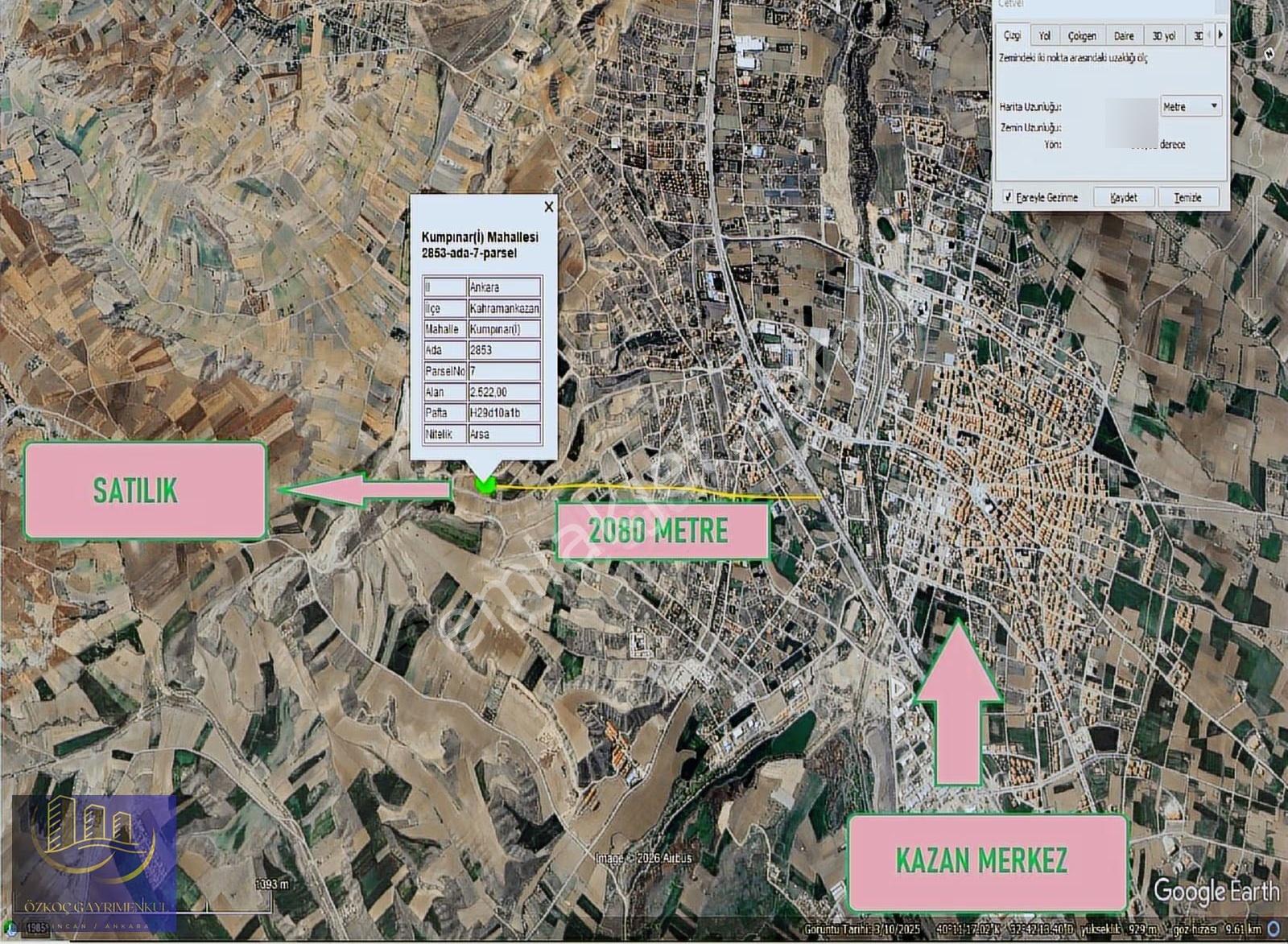 Özkoç'tan Kumpınarı Mah'de Satılık 574m² Villa Arsası - Görsel 26