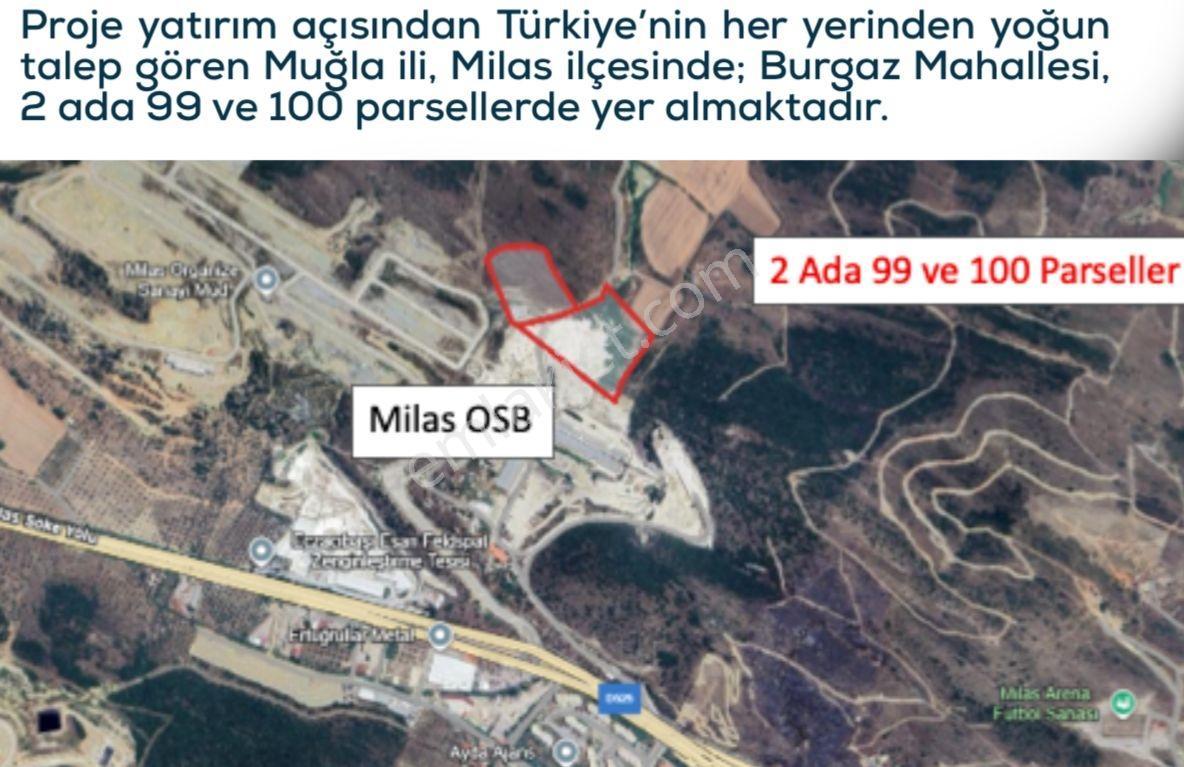 Milas Osb Sanayi,ye Sıfır 300m2 Fırsat Parseller - Görsel 5
