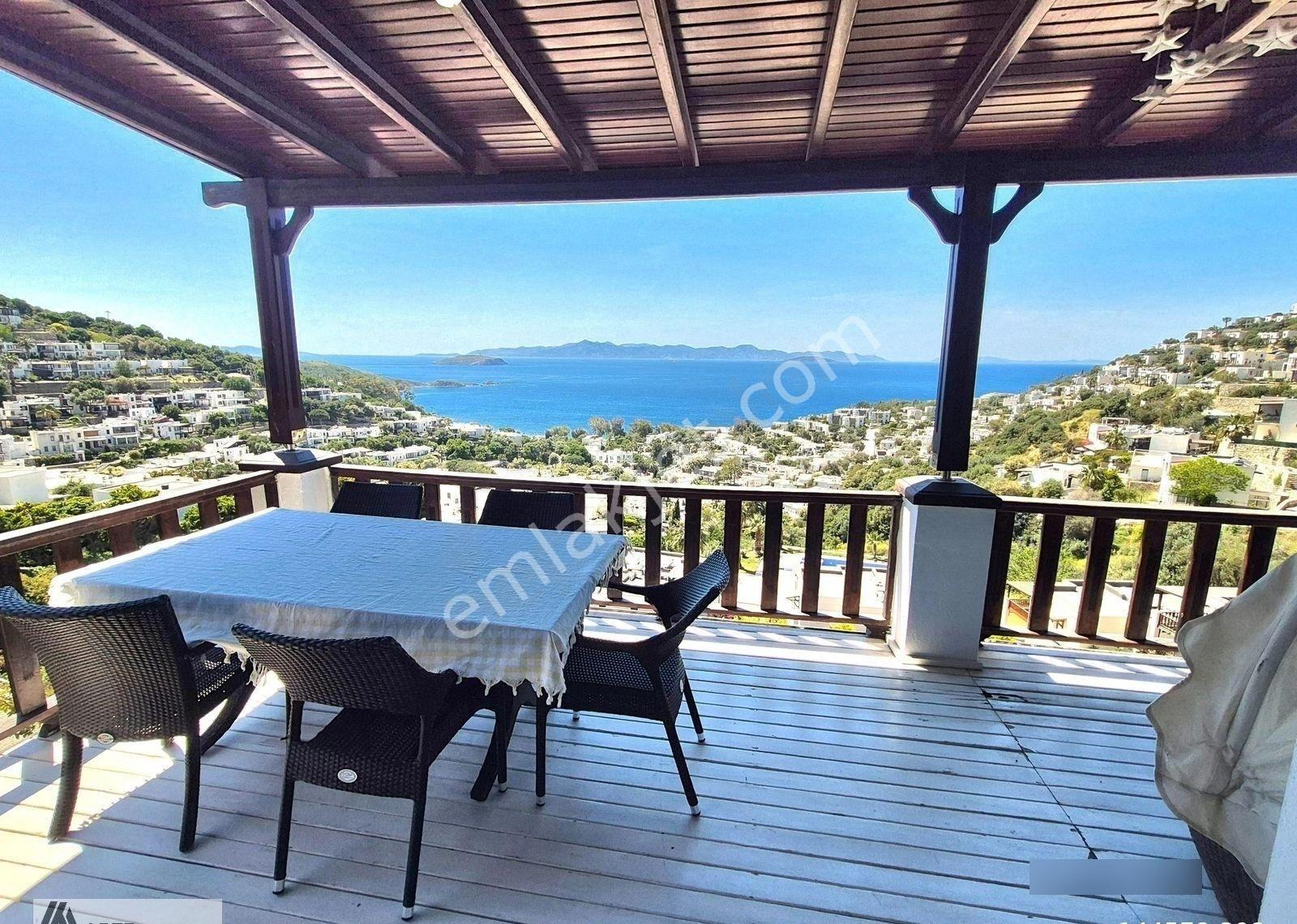 Bodrum Gümüşlük'te Haziran'da Kiralık Deniz Manzaralı Daire - Görsel 22