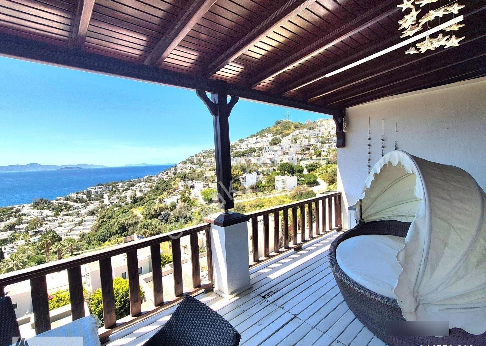Bodrum Gümüşlük'te Haziran'da Kiralık Deniz Manzaralı Daire - Görsel 21