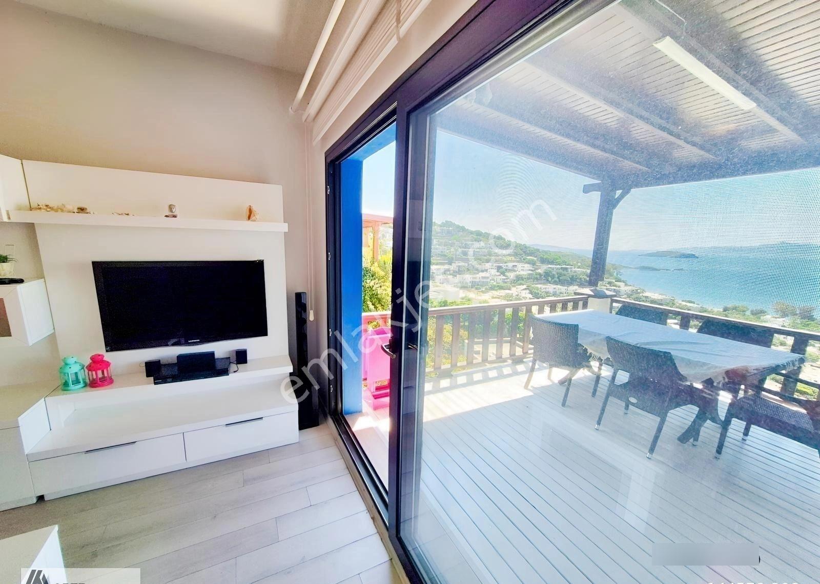 Bodrum Gümüşlük'te Haziran'da Kiralık Deniz Manzaralı Daire - Görsel 14
