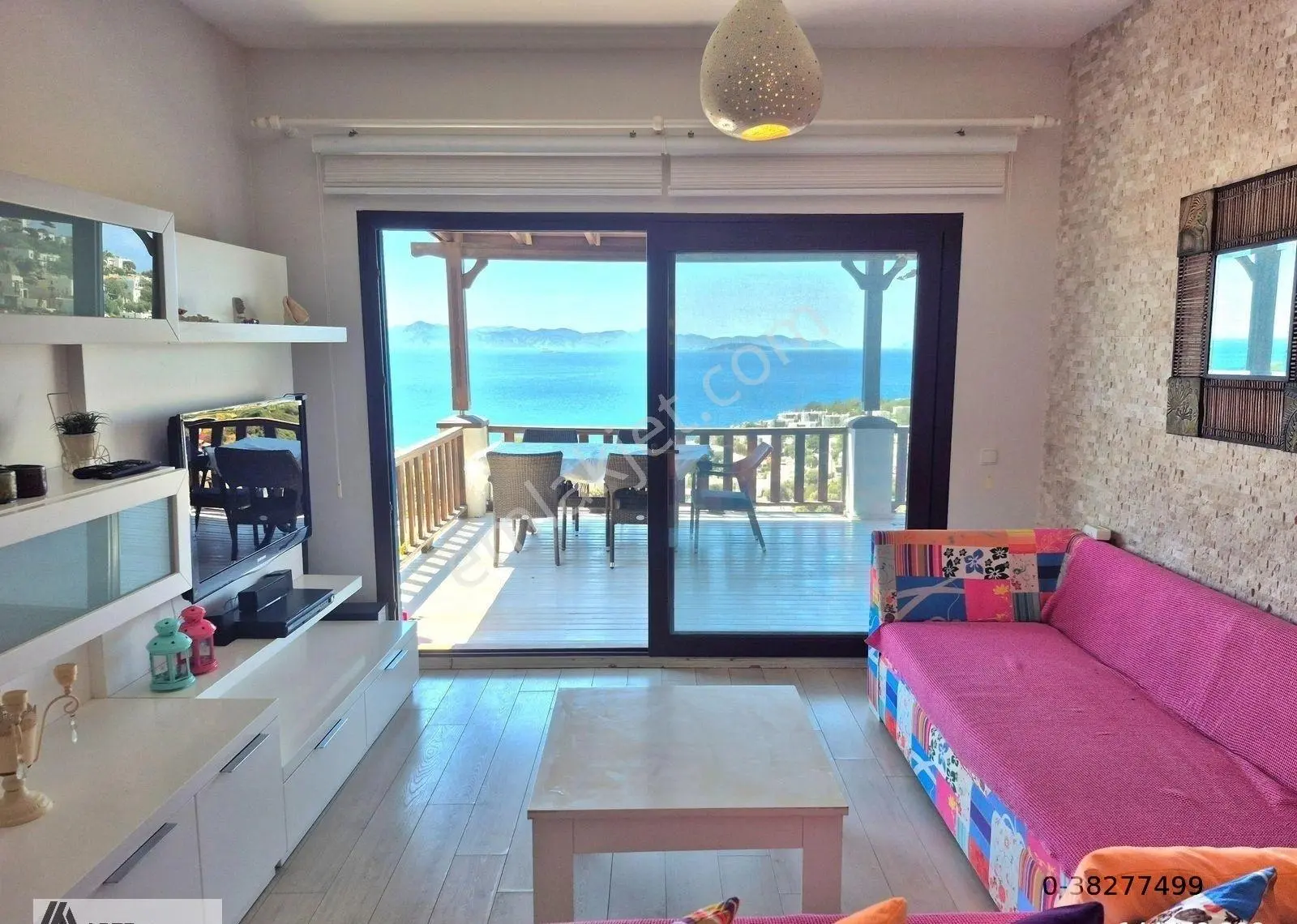 Bodrum Gümüşlük'te Haziran'da Kiralık Deniz Manzaralı Daire - Görsel 16
