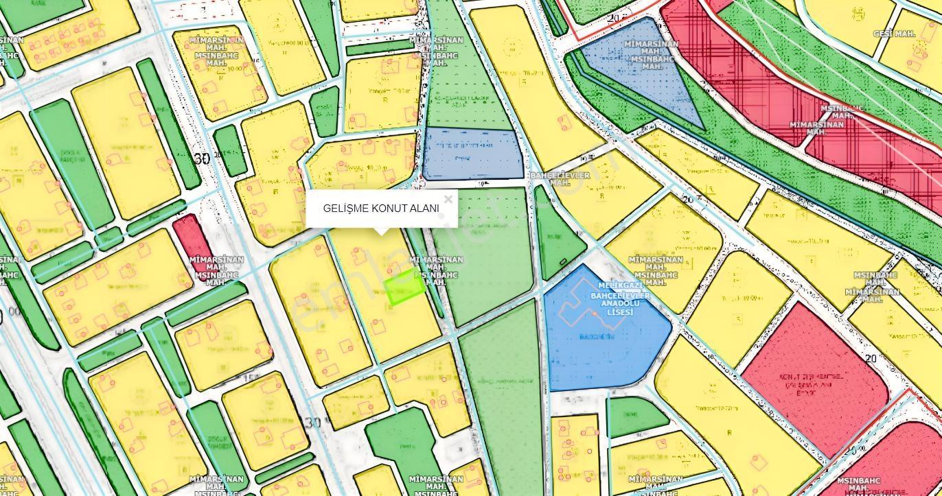 Tramvaya Ve İldem Semt Polikliniğine Yakın 990 M² Villa Parseli - Görsel 9