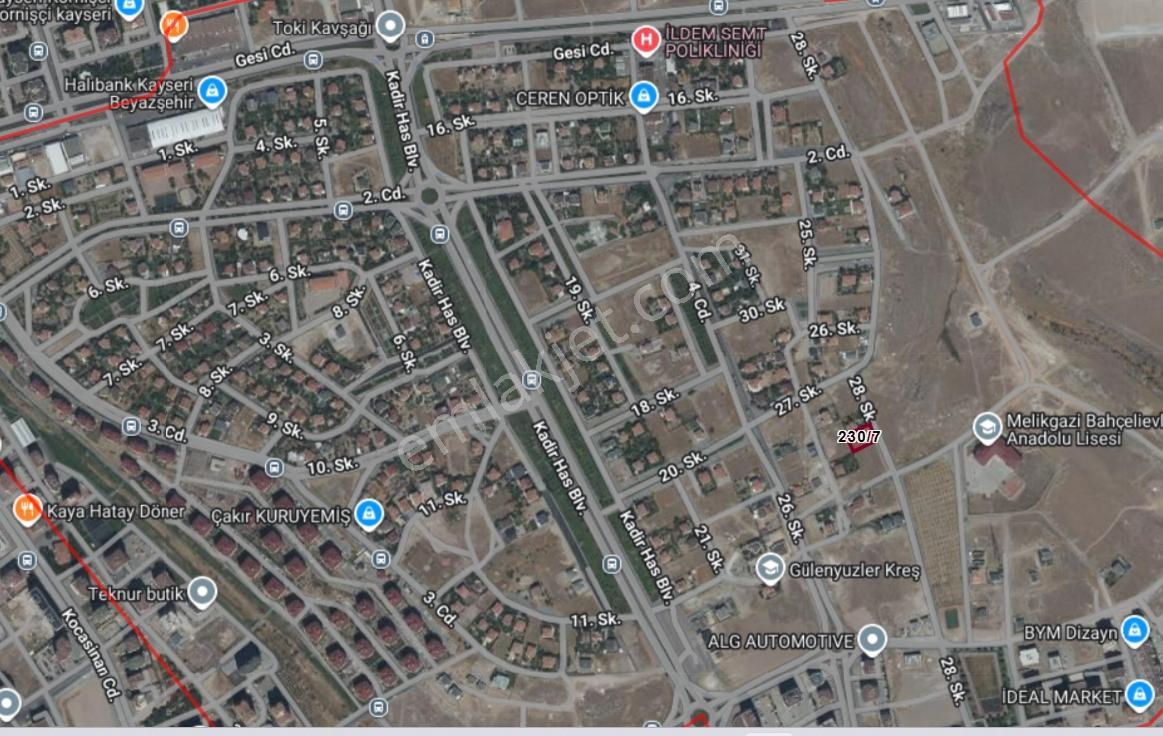 Tramvaya Ve İldem Semt Polikliniğine Yakın 990 M² Villa Parseli - Görsel 13