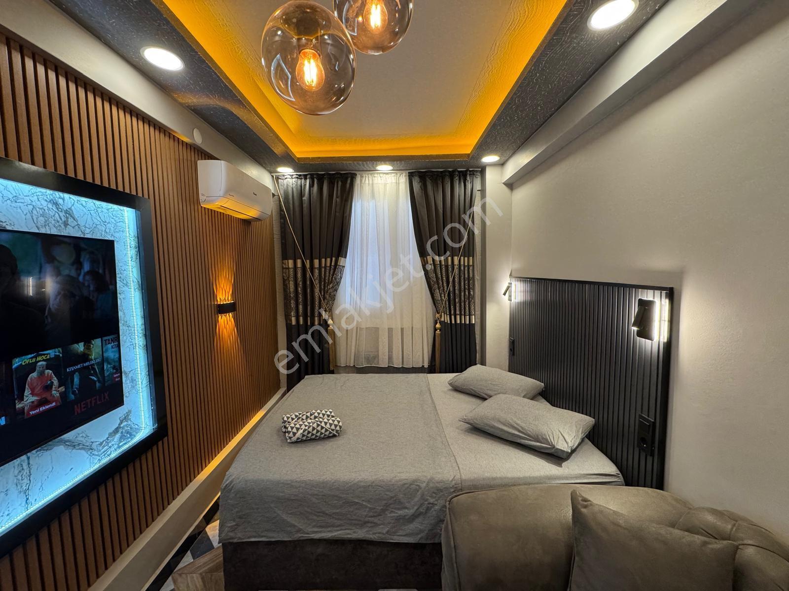Espark Yanı-klimalı-youtube+netflix Jakuzili-royal Apart Otel- - Görsel 22