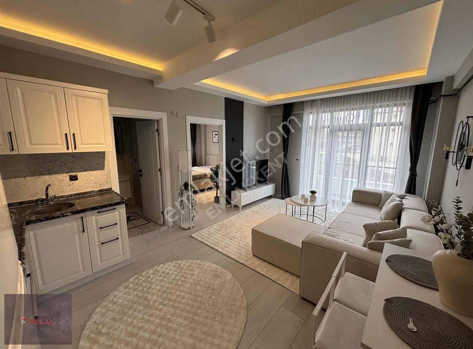 Emlakkent'ten Satılık Lüks Eşyalı İskanlı 1+1 Daire - Görsel 8