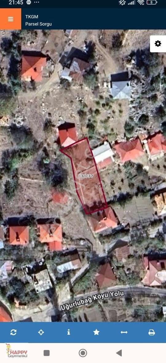 Ugurlubag Köy İçi 527 M2 Duvarları Çekili Yolu Var