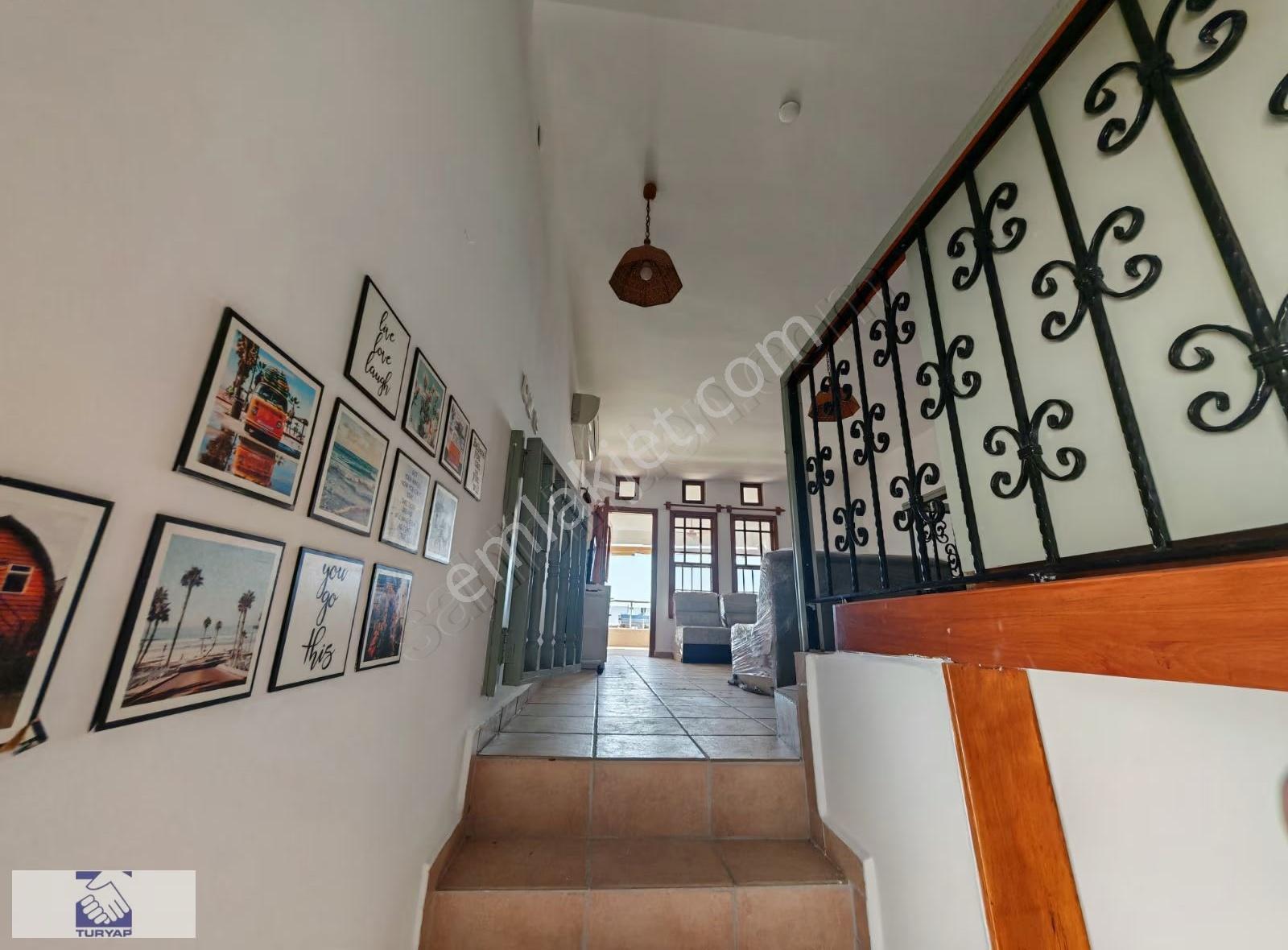 Denize Sıfır Kendi Plajı Olan Kiralık Villa Daire Side Kumköy - Görsel 9
