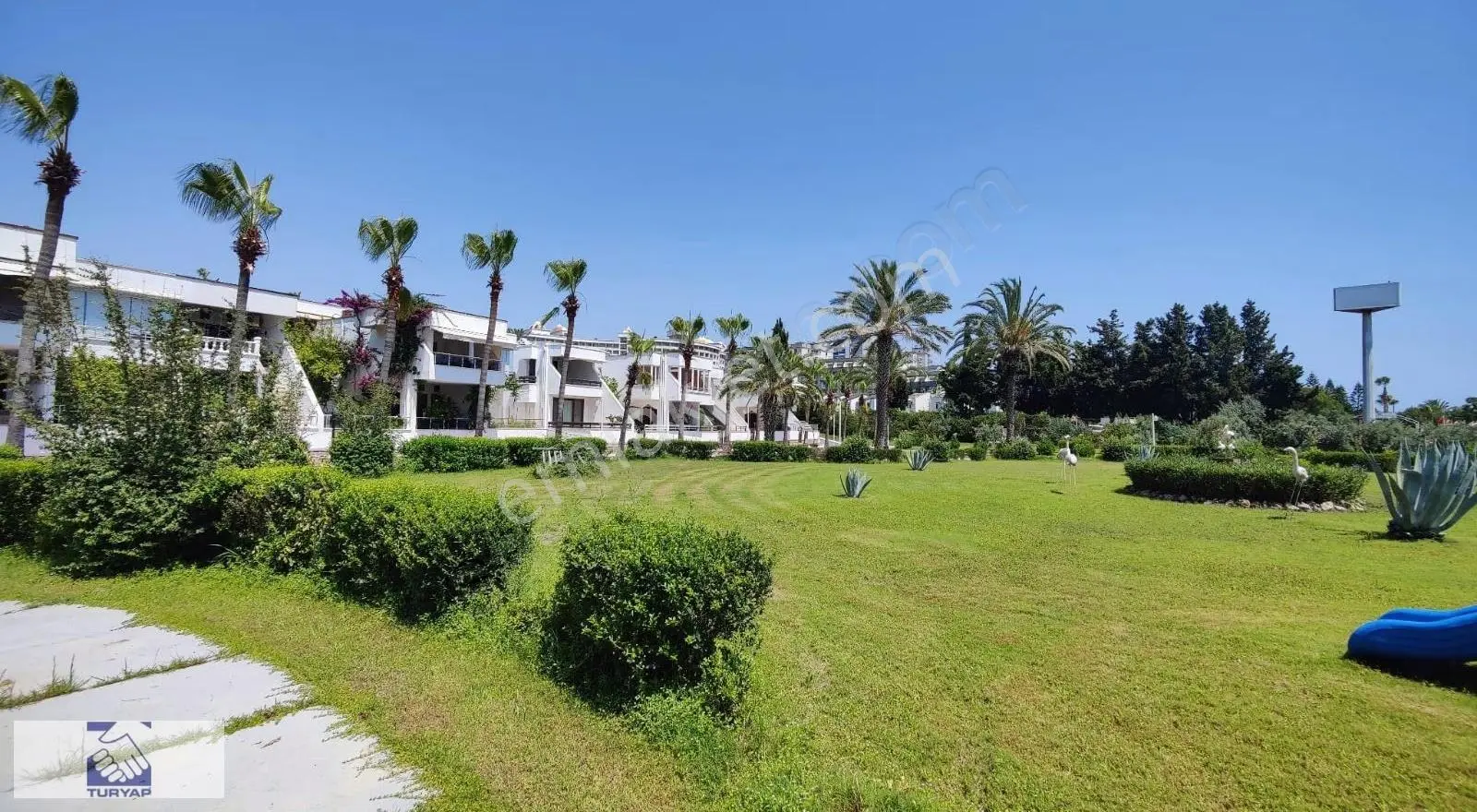 Denize Sıfır Kendi Plajı Olan Kiralık Villa Daire Side Kumköy - Görsel 4