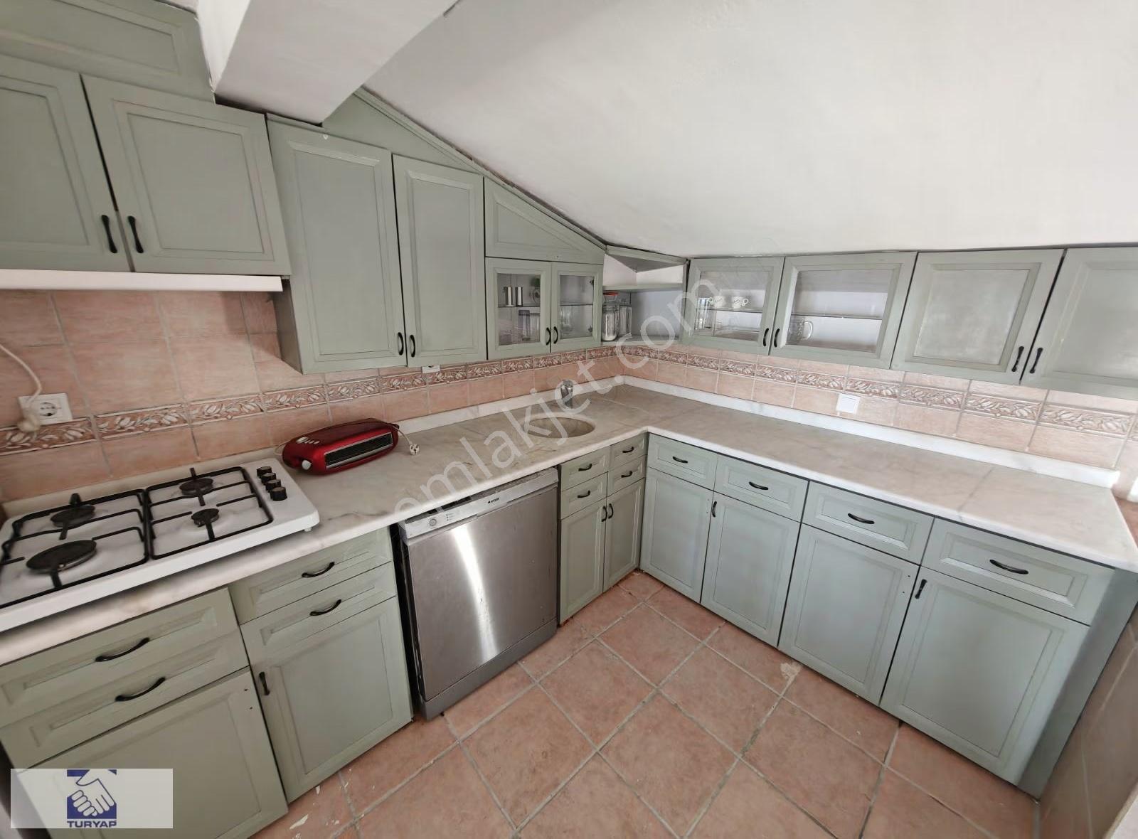 Denize Sıfır Kendi Plajı Olan Kiralık Villa Daire Side Kumköy - Görsel 22