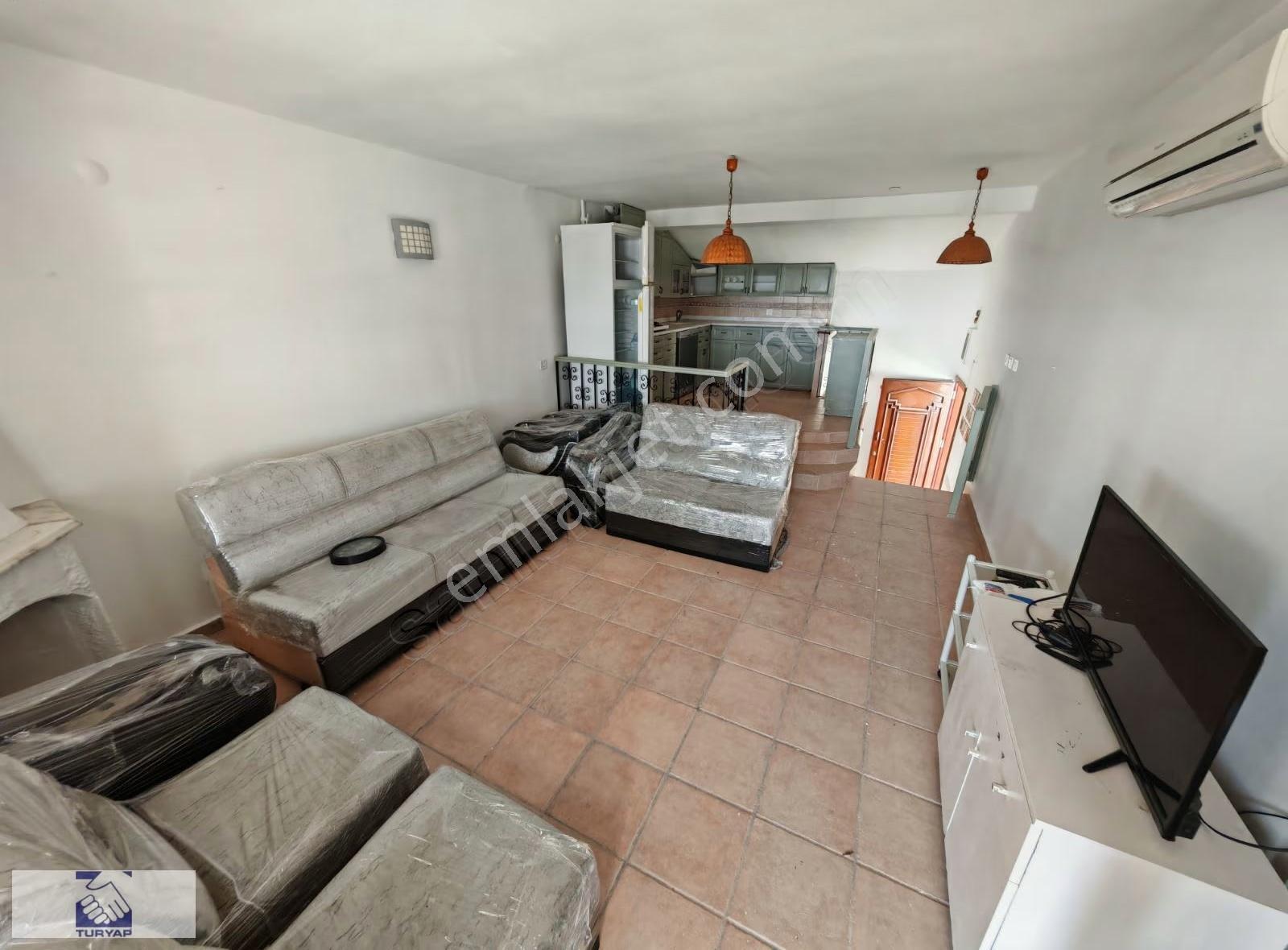 Denize Sıfır Kendi Plajı Olan Kiralık Villa Daire Side Kumköy - Görsel 28