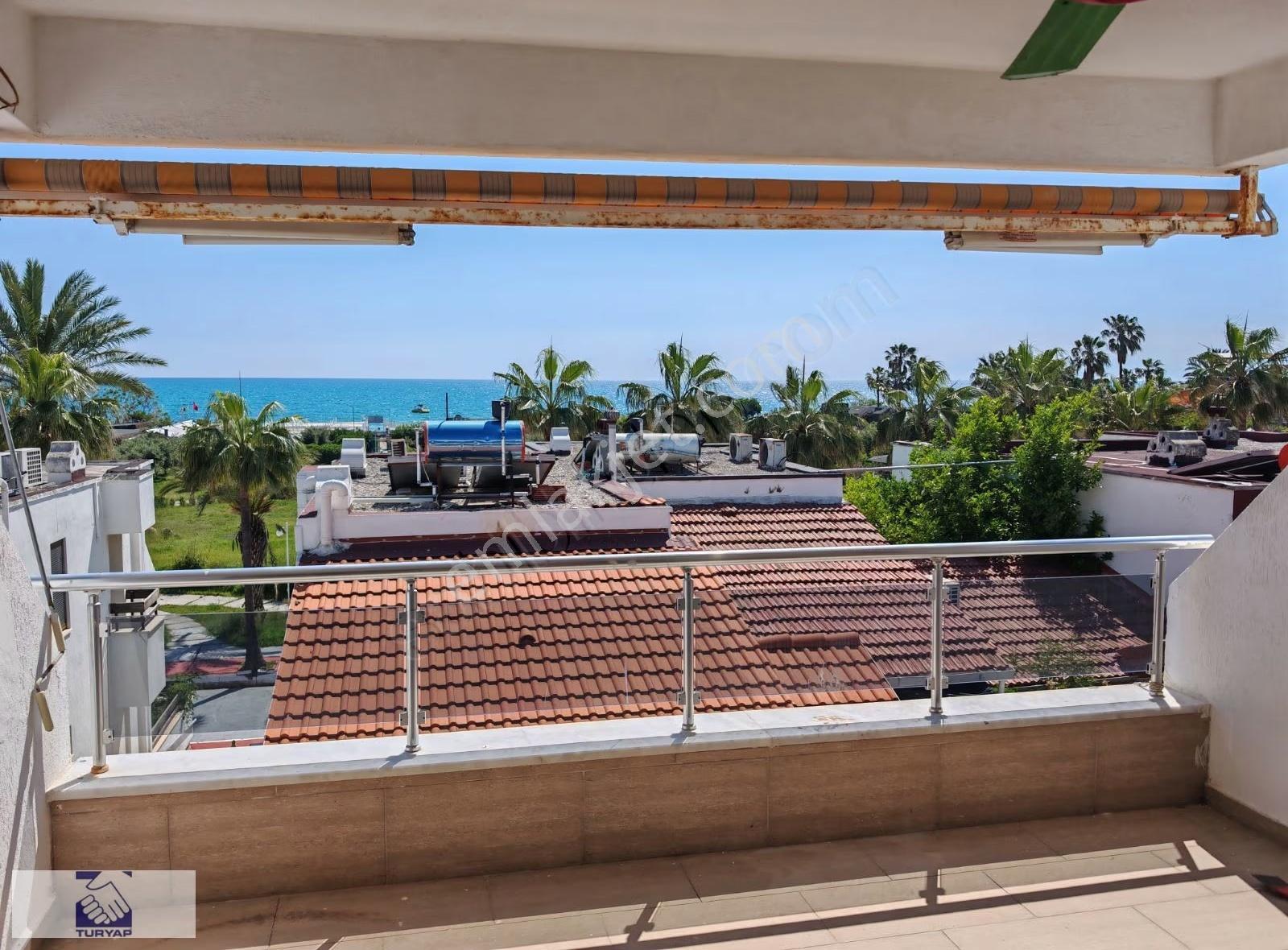 Denize Sıfır Kendi Plajı Olan Kiralık Villa Daire Side Kumköy - Görsel 26