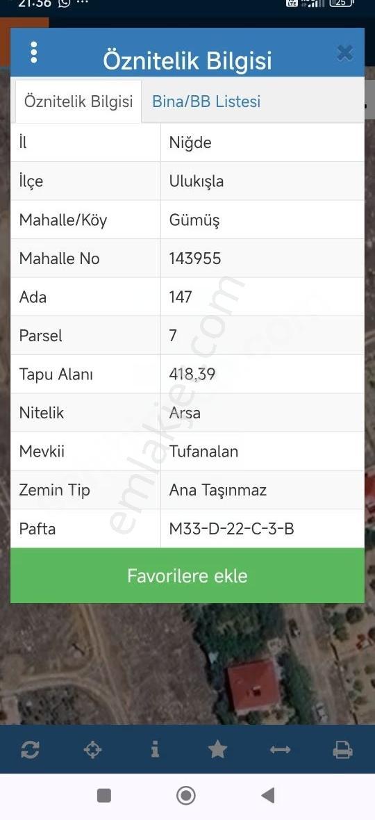 418m2 İmarlı Köşe Başı Yaylalık Arsa - Görsel 10