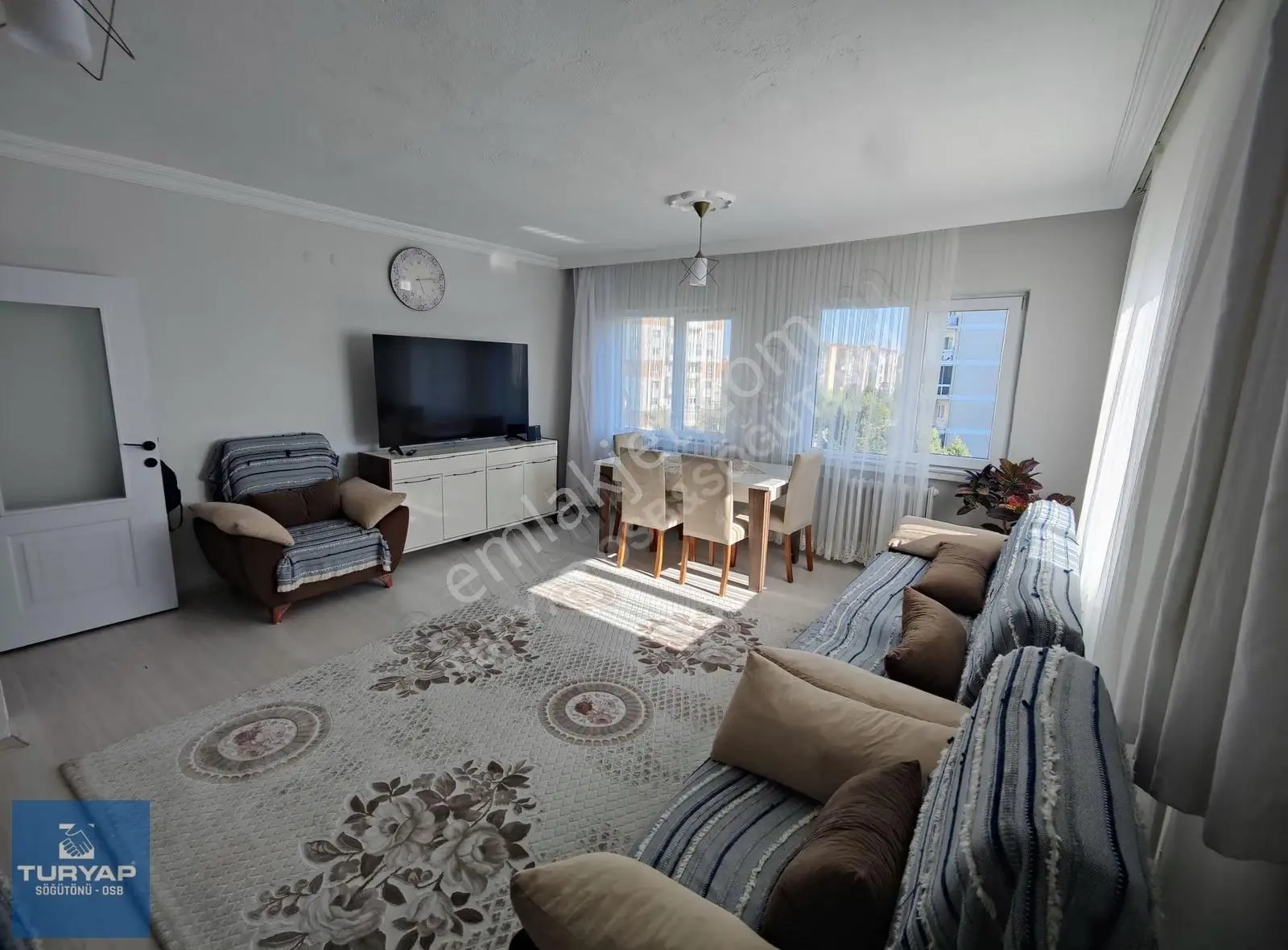 Turyap Osb'den Batıkent Mh'de Site İçi Yapılı Kiralık 3+1 Daire