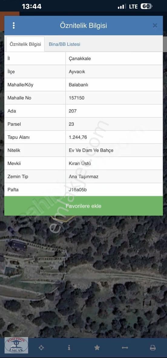 Assos Balabanlı Full Deniz Ve Midilli Manz. İmarlı Arsa 1.244 M2 - Görsel 11