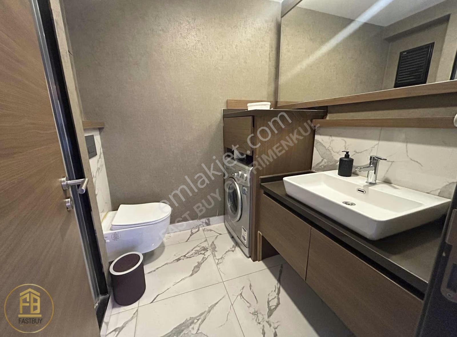 Goldiva Familya 1+1 Eşyalı Balkonlu Kiralık Havuzlu Daire - Görsel 32