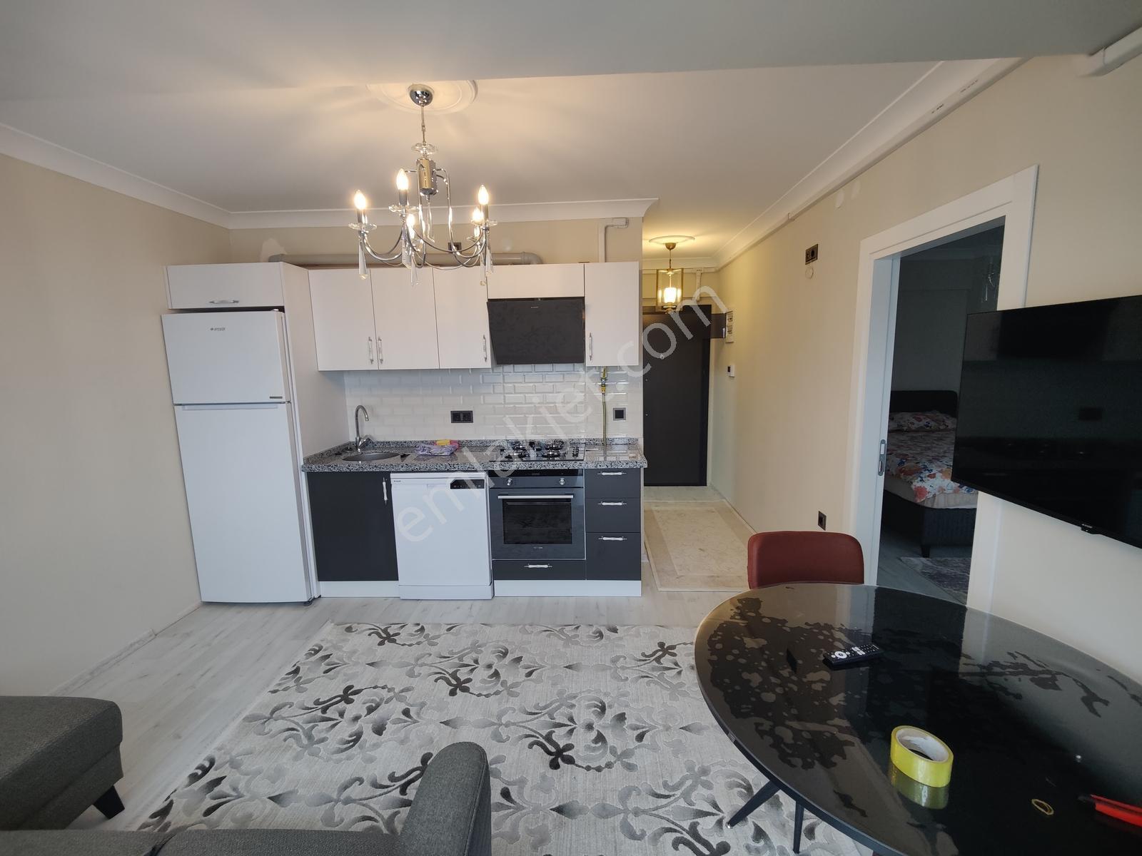 Konaklar Mah. Deniz Manzaralı Lüx Sıfır Eşyalı Kiralık 1+1 Daire - Görsel 4