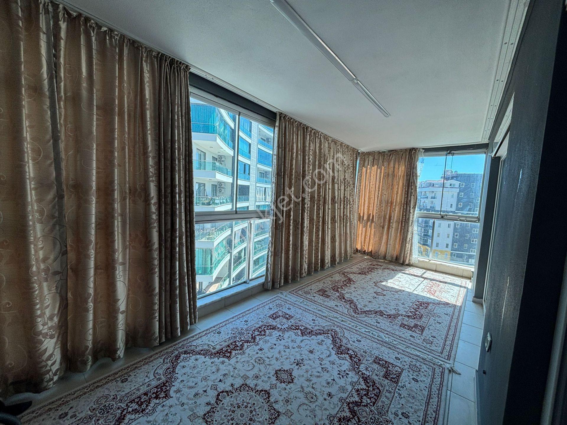 Beykonak Evleri Sitesinde 3+1 Ayrı Mutfak Eşyalı Geniş Kiralık Daire Mahmutlar Alanya Antalya - Görsel 9
