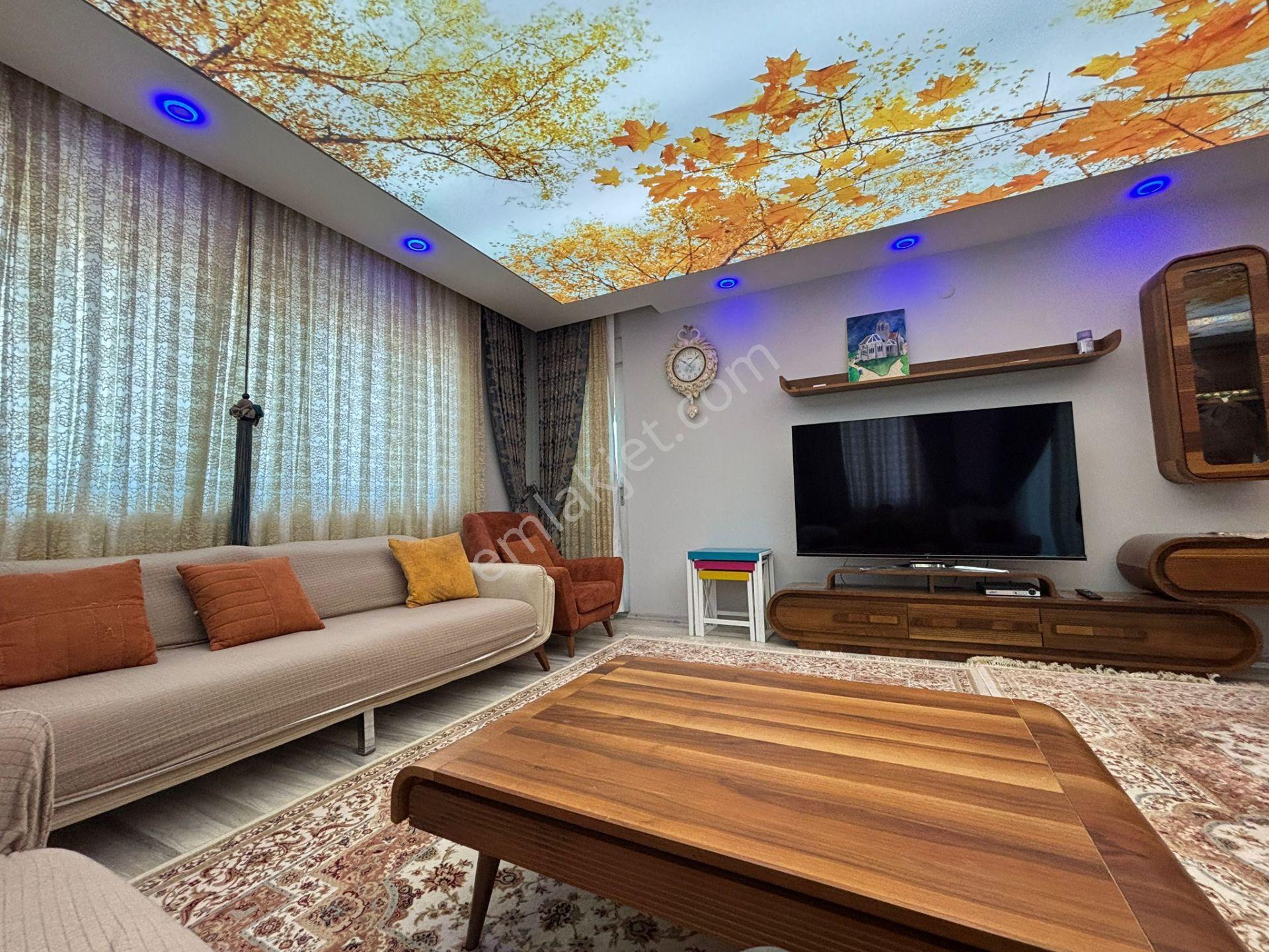 Beykonak Evleri Sitesinde 3+1 Ayrı Mutfak Eşyalı Geniş Kiralık Daire Mahmutlar Alanya Antalya