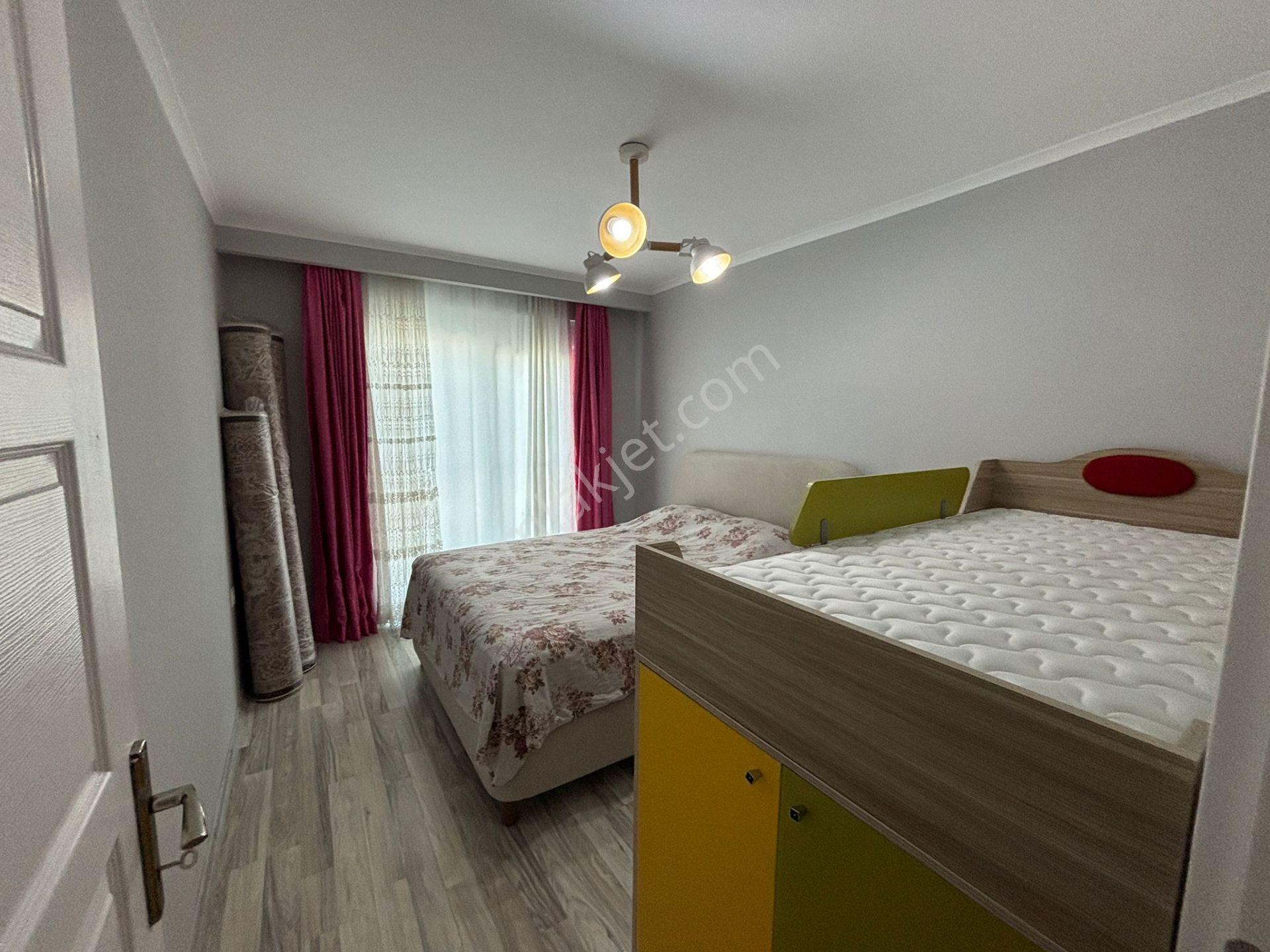 Beykonak Evleri Sitesinde 3+1 Ayrı Mutfak Eşyalı Geniş Kiralık Daire Mahmutlar Alanya Antalya - Görsel 6