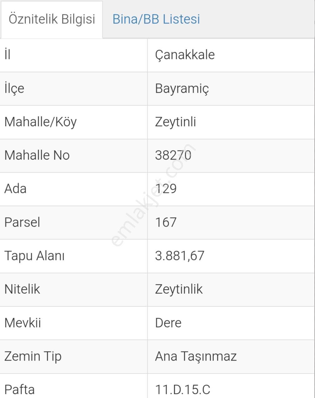 & Kerim'den Satılık Bayramiç'de Yatırımlık Zeytinlik - Görsel 7