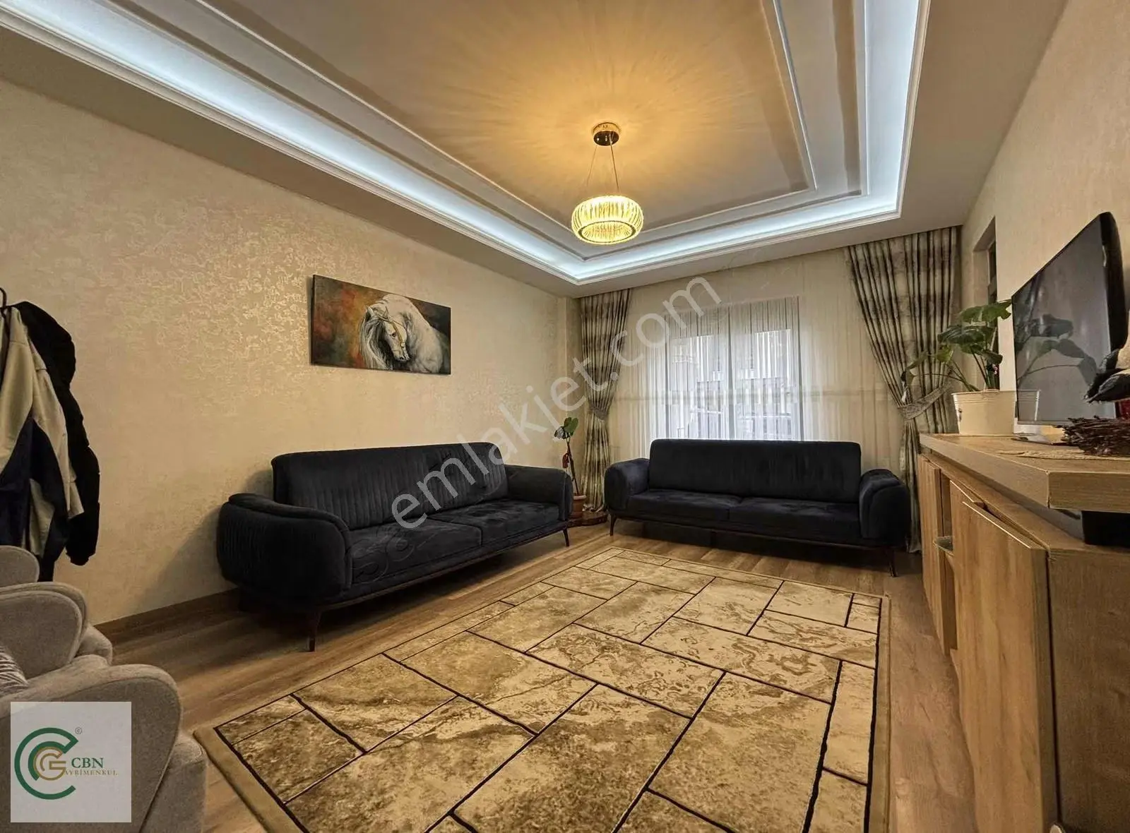 *çbn Den 2,5+1 Lüxs Satılık Yerden Isıtmalı Giriş Kat Daire
