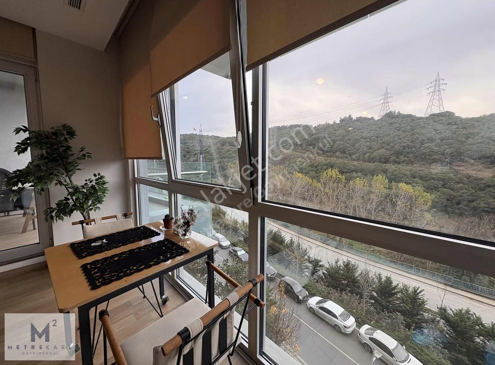 Ağaoğlu Maslak 1453 1+1 Eşyalı Kiralık Daire Orman Cephe - Görsel 7
