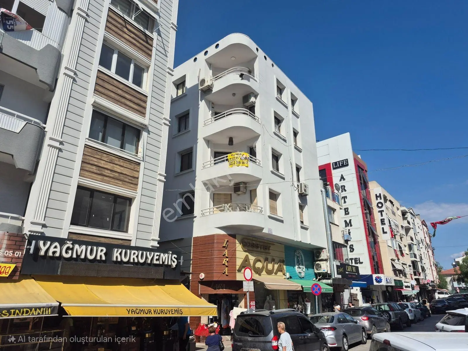 Bostanlı Merkezde Balıkçı Parkı Manzaralı Ticari Kullanıma Uygun